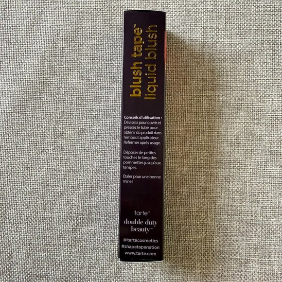 Tarte Blush Tape Liquid Blush Pink NIB Full Size Vegan Soft Girl Minimalist NIB - Picture 4 of 7